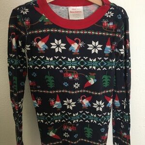 Hanna Andersson Gnome Print Pajama Top